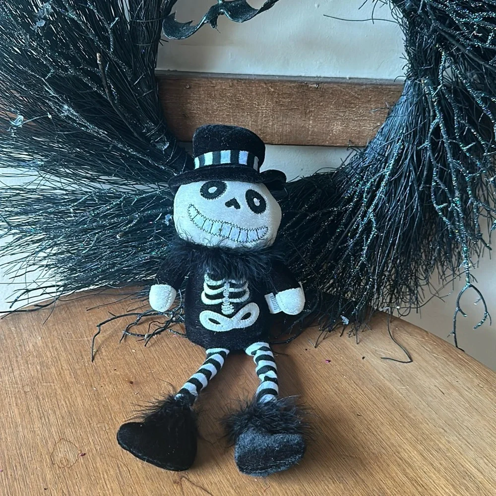Target Halloween spooky village sitting fabric figurine